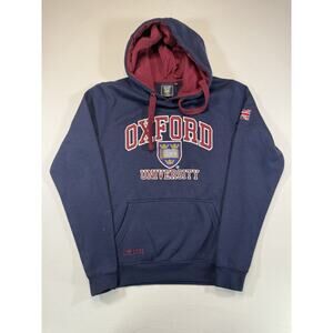 Oxford University Sweatshirt Men's XS Blue Hoodie College School Crested